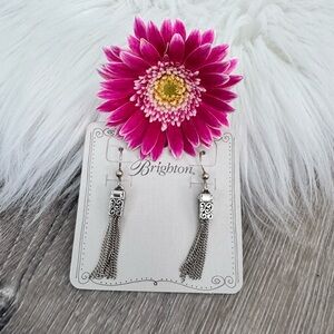 💓BRIGHTON Retired Baroness Tassel French Wire Earrings